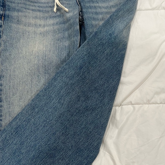 ZARA TRF MIXED MID WAIST WIDE LEG JEANS - Picture 3 of 6